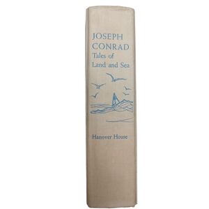 Vintage 1953 Tales of Land and Sea Joseph Conrad Hardcover Book NO DUST JACKET